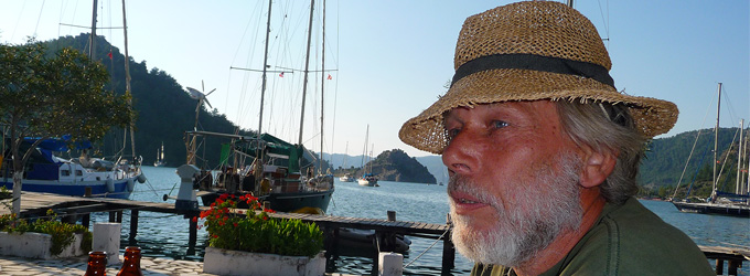 At a restaurant quay in Turkey