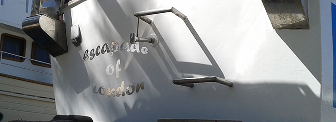 New name in place after a total repaint, spring 2015