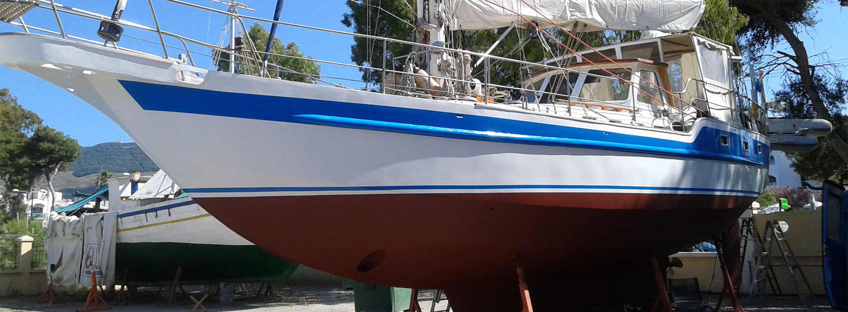 45 days hard work, but we got a compltily new boat