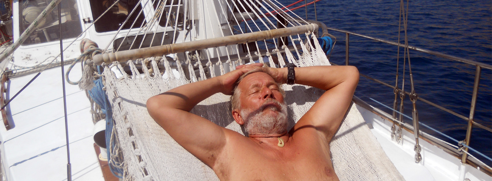 Sailing is a hard life